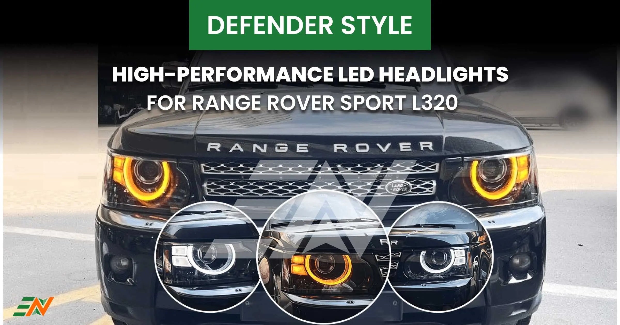 2004 range online rover headlights