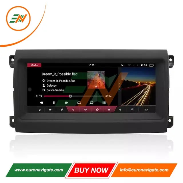 Euronavigate Car 10.25-Inch Dual Android 13 infotainment system for Land Rover Discovery 5 L462 Head Unit Display Radio Stereo GPS Navigation Carplay Wireless Retrofit Aftermarket Accessories