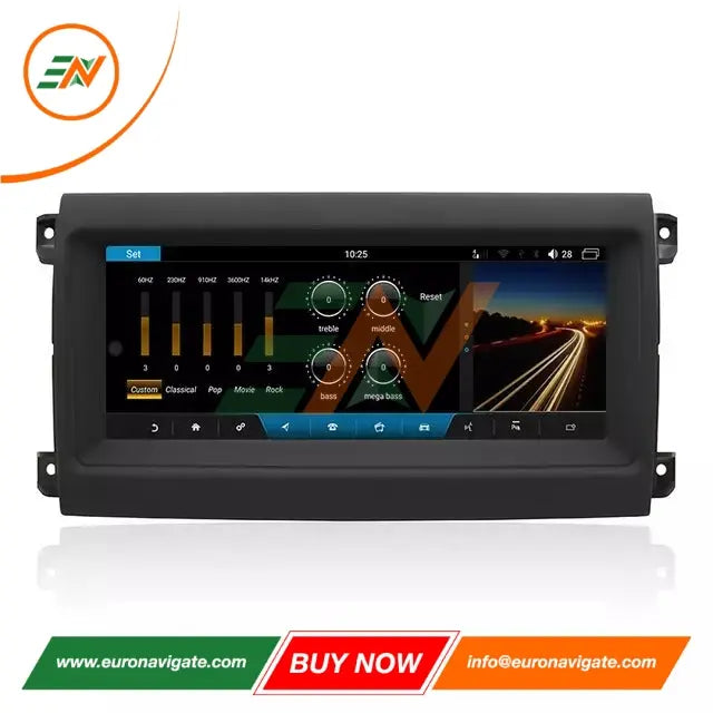 Euronavigate Car 10.25-Inch Dual Android 13 infotainment system for Land Rover Discovery 5 L462 Head Unit Display Radio Stereo GPS Navigation Carplay Wireless Retrofit Aftermarket Accessories