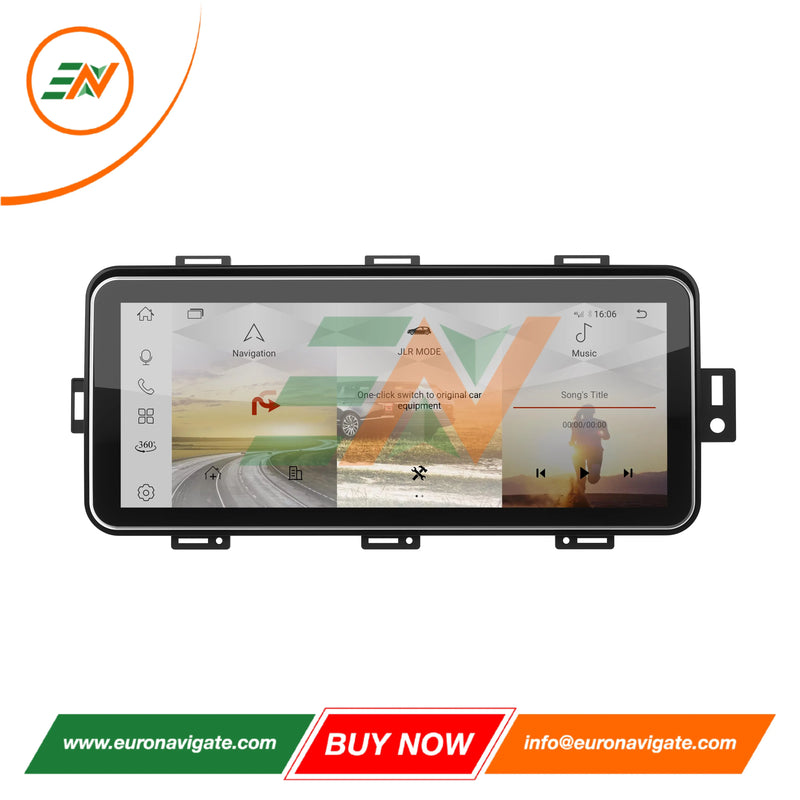 Euronavigate Car 12.3 Android Stereo Player for Range Rover Vogue L322 with LCD AC Screen Head Unit Display Radio Stereo GPS Navigation Carplay Wireless Retrofit Aftermarket Accessories