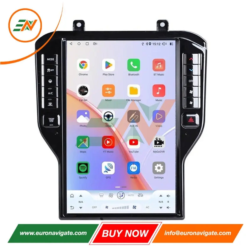 Euronavigate Car 14.5" Android Radio Upgrade for Ford Mustang Car Stereo System Retrofit Aftermarket Accessories