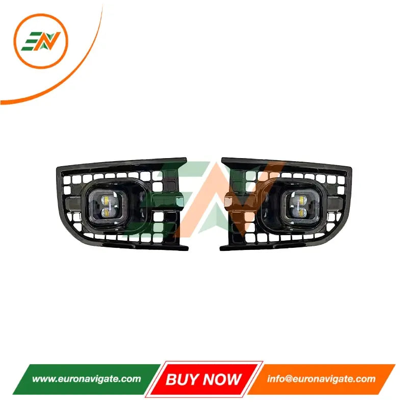 Euronavigate Car New Style Square LED DRL Fog Light Kit for Land Rover Defender L563  Retrofit Aftermarket Accessories